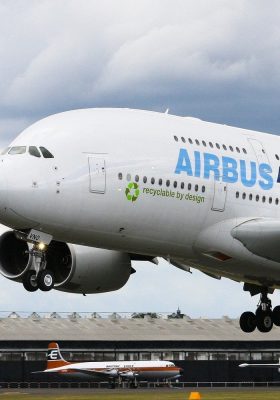 Airbus 380 hebt ab