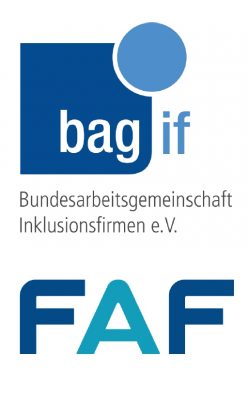 Logos der bag if und der FAF