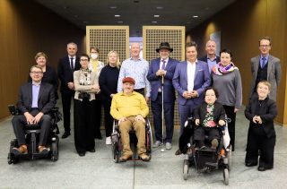 Gruppenbild der Behindertenbeauftragten von Bund und Ländern in Erfurt